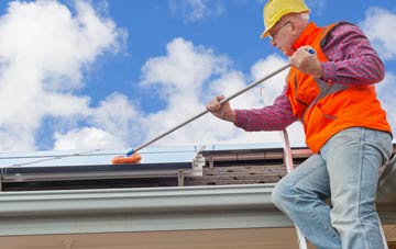 Bletsoe soft wash roof cleaning